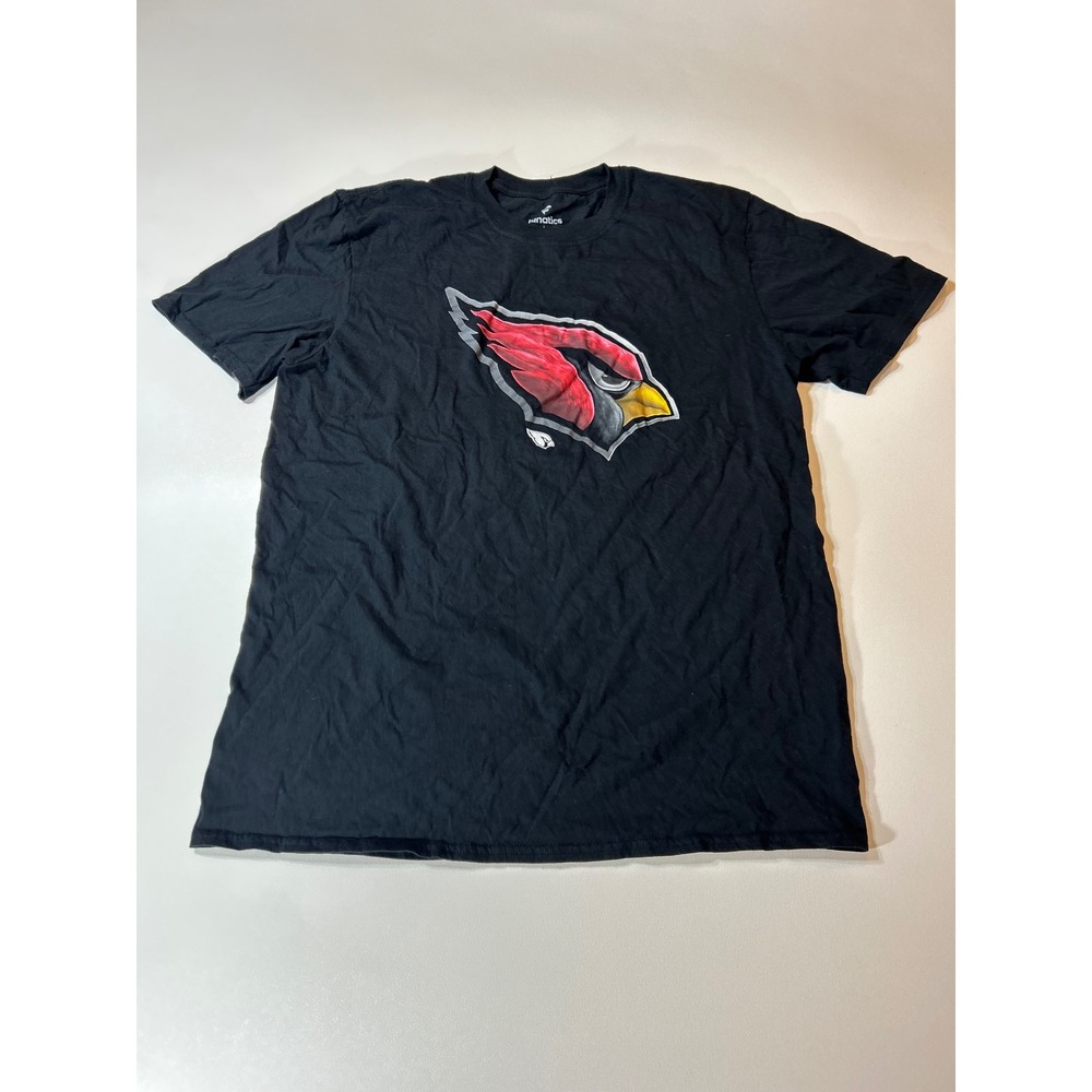 Fanatics T-Shirt Men's Large Black Arizona Cardinals NFL Graphic Tee